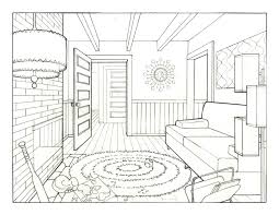 Drawing Room Line Google Search One Point Perspective Room Room Perspective Drawing Perspective Room