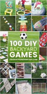 If you're lucky enough to enjoy a sprawling property big enough for a kids playhouse and more, you might go for outdoor games for kids that require wide open spaces, such as a football toss. 100 Fun Diy Backyard Games Prudent Penny Pincher
