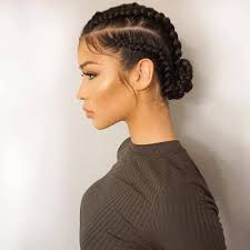 This style is good for very short hair, as you can decide to braid only a portion of your short. 50 Natural And Beautiful Goddess Braids To Bless Ethnic Hair In 2020