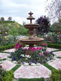 English Gardens Garden Fountains Front Yard Landscaping Design Outdoor Gardens