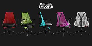Available herman miller's sayl gaming chair is available now for $725 usd and comes in the color black, red, green. Herman Miller Introduces Sayl Special Gaming Edition