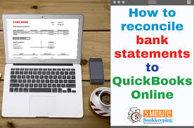 I'd like to provide you with additional information about linking your open invoices with your reconciled deposits in quickbooks. How To Reconcile Bank Statements To Quickbooks Online 5 Minute Bookkeeping