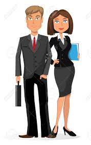 Check spelling or type a new query. Businessman And Businesswoman Young Man And Woman In Business Royalty Free Cliparts Vectors And Stock Illustration Image 43527914