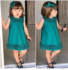 New Collection Kids Dresses Denimdress Budak Perempuan Fesyen Perempuan
