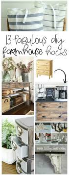 The key is taking benefit of the widest open areas you have: 13 Fabulous Farmhouse Style Hacks Lolly Jane