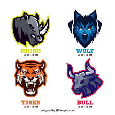 Animal Badges For Sport Teams Animal Logo Vector Logo Sports Logo Design