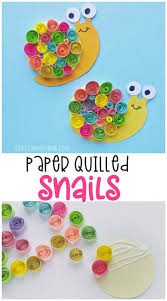 Quilled Paper Snail Craft Crafty Morning Snail Craft Kids Crafts Free Crafts For Kids