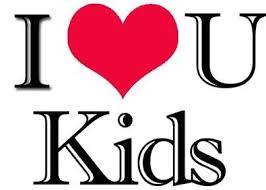 I Love U Kids Kids Peace Gesture My Love