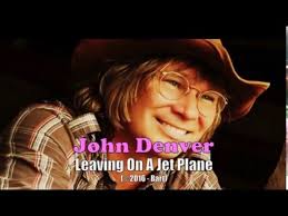 John Denver Leavin On A Jet Plane Karaoke Youtube