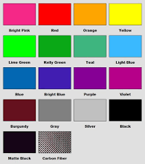 Meeple Nail Art Decals Etsy Color Names Chart Color Names Colors Name In English