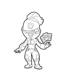 Brawl stars is an online multiplayer fighting game in which teams of 3 players have to fight each other for different targets depending on the game mode. Ninja Tara From Brawl Stars Coloring Pages To Print For Free