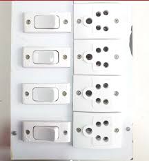 As opposed to the receptacle half which is typically mounted to a bulkhead, panel or box. Switch Board 4 Switches And 4 X 5 Pin Socket With Wiring And Wooden Box Moq 15 Bbay
