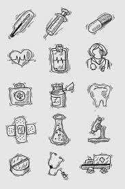 Art Black And White Pictures To Draw Over 1 Million Creative Templates By Pikbest Medical Drawings Stitch Drawing Black And White Lines