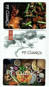 Gift cards are redeemable only for food and beverages at participating p.f. Pf Changs Gift Card Lot Of 3 Different Chinese Restaurant Food No Value 1 59 Picclick