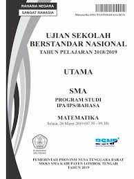 Soal un matematika peminatan sma 2020 dan pembahasannya. Soal Usbn Matematika Sma Smk Ma 2021 Dan Kunci Jawaban
