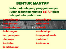 Tata cara penulisan gabungan kata yang pertama ini hanyalah untuk penulisan kata gabungan berupa kata majemuk atau istilah khusus. Ppt Sistem Ejaan Rumi Powerpoint Presentation Free Download Id 3605618