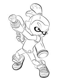 Free Splatoon Coloring Pages Best Coloring Pages For Kids For Girls Coloring Pages For Kids Coloring Pages Coloring Pages For Boys