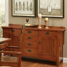 Oak Mission Style Buffet For Dining Room Furniture Dream Dining Room Kitchen Buffet Table