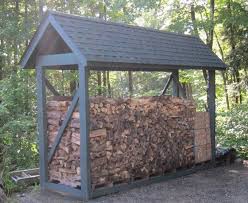 How To Build A Custom Firewood Shelter In 2020 Aussengestaltung Hinterhof Holzschuppen
