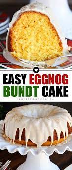 Easy Eggnog Cake Easy Eggnog Cake Easy Eggnog Eggnog Cake Recipe