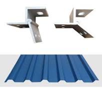 Galvanized trapezoidal metal roofing universal clamp Adjustable