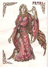 Asatru Gods And Goddesses Goddess Associated With Love Beauty Fertility Gold Seidr War Norse Goddess Freya Goddess Norse Pagan