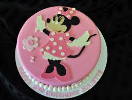 Mickey Mouse Cake Pink Colour Novocom Top
