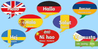 Be ready to meet a foreign friend! Say Hello In Different Languages