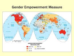 Gem Gender Empowerment Measure Map Ap Human Geography Human Geography Middle School Daughter
