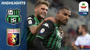 Head to head statistics and prediction, goals, past matches, actual form for serie a you are on page where you can compare teams genoa vs sassuolo before start the match. Sassuolo 5 3 Genoa Scontro All Ultimo Gol Il Sassuolo Ne Esce Vincitore Serie A Youtube