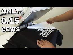 Cheapest Heat Transfers Anywhere Only 15 Cents A Piece Youtube Links For Inexpensive Appar Screen Printing With Cricut Print On Tshirt Silhouette Tutorials