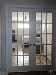 Home hardware's got you covered. How To Add Privacy To French Doors For Only 13 Nelidesign