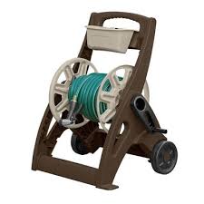 The suncast hosemobile pro hose reel cart is brown and taupe. Suncast Hose Reel Parts Target
