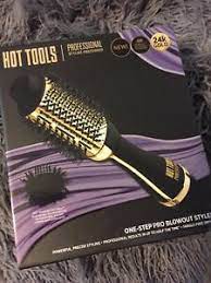 Get simple, beautiful blowouts with one tool. Hot Tools Professional 24k Gold One Step Salon Blowout Styler 78729310762 Ebay
