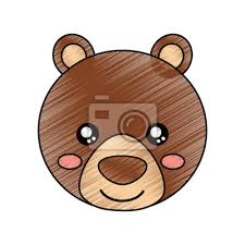 Coloriage.info te présente une collection de 97 coloriages animaux mignon à imprimer 🖨️ et dessin animaux mignon à colorier ️. Tete Dours Mignon Animal Bebe Dessin Vectoriel Dessin Papier Peint Papiers Peints Teddie Porter Imprimer Myloview Fr