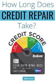 Modern reporting allegedly began in the 1960s when a company named trw starting using technology to standardize credit reports. How Long Does Credit Repair Take Step By Step Timetable Debt Com Credit Repair Bad Credit Repair Credit Repair Services