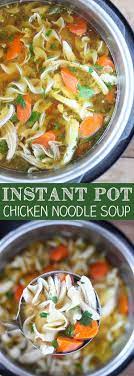 Instant Pot Chicken Noodle Soup Recipe Video Recipe Pressure Cooker Soup Recipes Instant Pot Soup Recipes Instant Pot Recipes