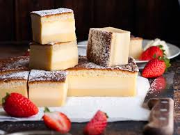 Image result for Two Layer Custard Cake