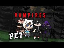 The mobile game gacha life, created by lunime, has a very bizarre fanbase: Vampires Pet S1 Ep2 Gacha Life Youtube Vampire Vampire Clothes Pets