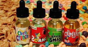 The product on the right is juice. Pokemon E Juice E Liquid Aspen Valley Vapes