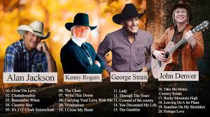 John Denver Kenny Rogers Alan Jackson George Strait Best Of Best Country Songs Of All Time Youtube Country Songs John Denver Old Country Songs