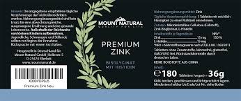 Allerdings solltest du beachten, die gleichzeitig aufnahme von phytinsäure aus nüssen, getreide und hülsenfrüchten. Premium Zink Mit Histidin Mount Natural