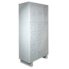 Spray paint metal filing cabinet. Laxmi Kapat Metal 18 Locker Spray Paints Industrial Locker Cabinet With Staple Locking Ta Grey 78x36x19 Inches Amazon In Furniture