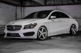 Custom White Mercedes Cla Class Shod In Hankook Tires Mercedes Mercedes Cla 250 Mercedes Benz Cla 250