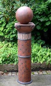 Garten Saule Gartenskulptur Mosaik Gartenkunst Mosaikgarten