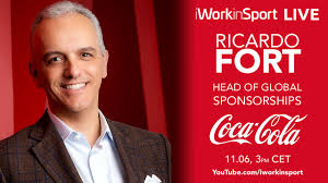 Mediático empresario de la industria del chocolate. Iworkinsport Live 8 Leading Sports Sponsorship At A Global Brand With Ricardo Fort Head Of Global Sponsorships At The Coca Cola Company
