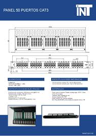 Kero Innovacion Al Servicio Del Usuario Panel De Voz Int 50 Puertos Para 19 Cableado Estructurado La Voz Panel