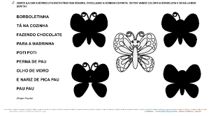 La denominación de figuras geométricas planas se debe a que la representación de esta se origina por líneas rectas cerradas. Borboletinha Jogo Das Sombras E Pintura Atividade Educativa Para Creche 0 A 3 Anos Turminha