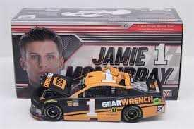 Jamie mcmurray got into the wall and made contact with ryan newman, who blew up. Jamie Mcmurray 2018 Gearwrench 1 24 Nascar Diecast