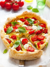 Recette Tarte Au Chavroux Tomates Et Courgettes En Video Recette Recette Recettes De Cuisine Recette Tarte